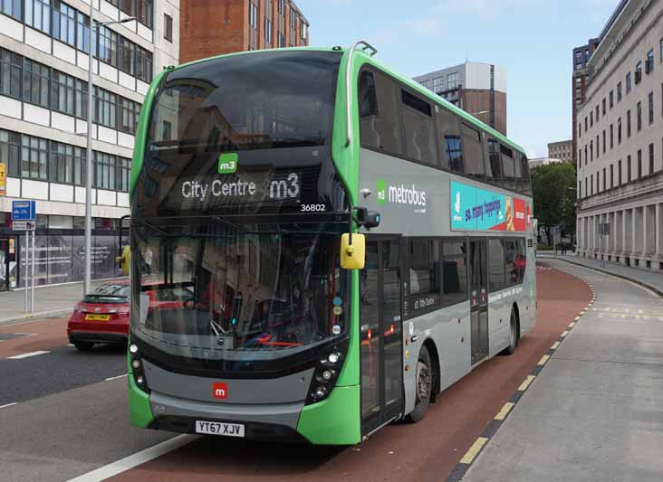 First Bristol Scania N250UD ADL Enviro400MMC 36802 m3